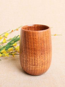 Wooden Wine Glass Handcrafted Olive Wood Drinking Cup Eco Friendly <b>Drinkware</b> for Home Party - Product Image 5