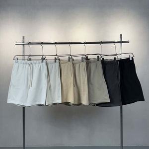 Pantalones Cortos Deportivos Profesionales de Algodón con Logotipo Personalizado, Dobladillo Dividido, Lavado Ácido, con Cordón Ajustable, para Hombre, para Atletismo, Fitness, Entrenamiento y Running - Product Image 2