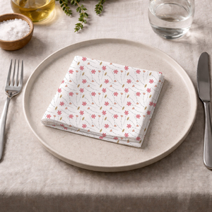 Serviettes de table en coton classiques réutilisables pour la maison, la cuisine, les restaurants et les dîners formels - Product Image 3