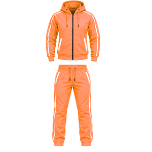 Conjunto Deportivo Personalizado para Mujer, Chaqueta con Cremallera Completa y Pantalones Jogger a Juego, Ropa Deportiva para Gimnasio, Entrenamiento, Running - Product Image 1