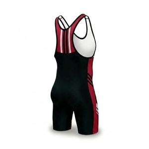 Combinaisons de lutte personnalisées avec design par sublimation, légères, à séchage rapide, respirantes, durables, pour adultes, tissu doux de qualité supérieure - Product Image 2