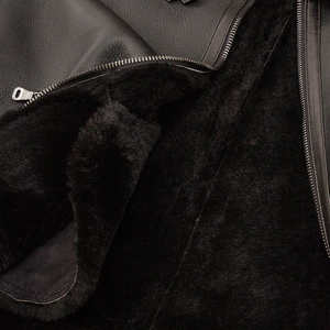 Veste en cuir véritable pour homme, tendance streetwear, imperméable et coupe-vent, vêtement d'extérieur élégant, vente chaude - Product Image 6