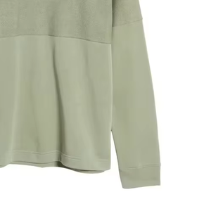 เสื้อสเวตเชิ้ตผู้ชายแบบเรียบ สำหรับพิมพ์ลาย ผ้าฝ้ายฟลีซ คุณภาพสูง ทรงโอเวอร์ไซส์ สไตล์สตรีทแวร์ รับทำแบรนด์ตามสั่ง - Product Image 5