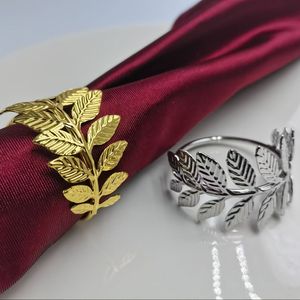 Customizable Beautiful Aluminum Napkin Ring With Shiny Silver Finish For Christmas Thanksgiving And Festive <b>Table</b> Decoration - Product Image 3