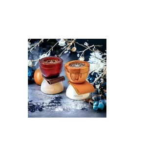 Heritage Inspired Wooden Incense Bakhoor Burner Artistic Fragrance <b>Diffuser</b> Collectible Gift - Product Image 1