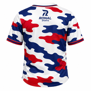 Maillot de baseball unisexe personnalisé respirant, nouveau style, design sublimé, pour hommes, vente en gros, dernières équipes les plus vendues - Product Image 2