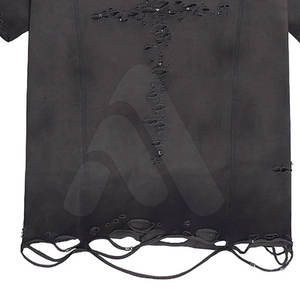 Camiseta Informal para Hombre, Estilo Desgastado, Corte Regular, Talla Grande, 100% Algodón, Transpirable, Ecológica, para Entrenamiento - Product Image 5