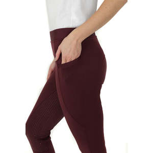 High Quality 4-way Stretch Horse Riding Breeches <b>Leggings</b> Tights <b>Equestrian</b> Wear Pants on Technical Fabric with Soft Feel - Product Image 3