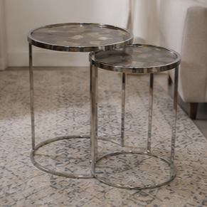 Modern Round <b>Coffee</b> <b>Table</b> with Marble Top and Metal Frame Living Room Furniture Decorative Accent <b>Table</b> - Product Image 4