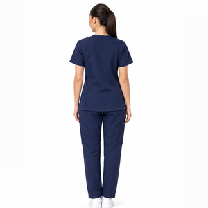 Ensemble de Tenues Médicales Confortables pour Femmes : Blouse et Pantalon Extensibles pour Hôpitaux et Cliniques – Vêtements de Travail Professionnels pour Soignants - Product Image 6