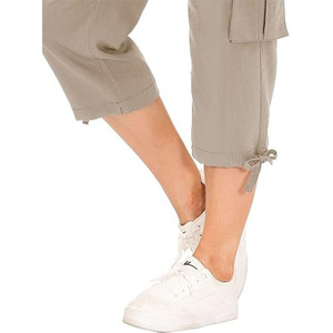 Shorts Capri pour femmes, séchage rapide, tissu extensible doux, taille élastique, décontracté, voyage, plage, activités de plein air, fabricant - Product Image 4
