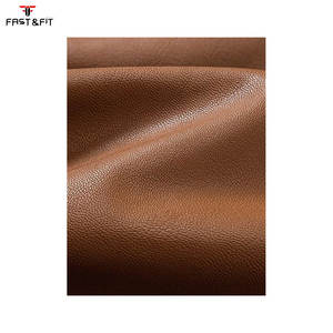 Chaqueta de Motociclista de Cuero Casual para Hombre, Corte Ajustado, Invierno, con Logotipo Frontal en Lona - Product Image 6