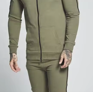 Sweat-shirt à capuche en molleton épais pour homme, coupe oversize, couleur unie, streetwear d'hiver - Product Image 2