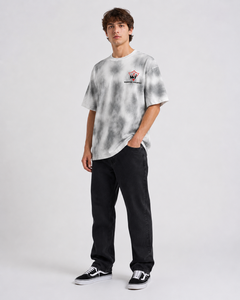 Camiseta Premium Unisex de Algodón Oversize con Estampado Tie-Dye, Cuello Redondo, Ajuste Relajado, Estilo Casual Urbano, Moda de Verano Unisex - Product Image 5