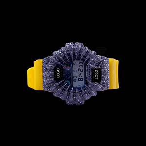 Top Quality Moissanite Diamond <b>Watch</b> for Men Hip Hop Luxury <b>Waterproof</b> Wristwatch Available At Best Market Price - Product Image 2