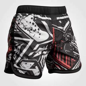 Wholesale Men Bjj Short Mma Fight Training Professional MMA Shorts Custom Sublimated <b>Cheap</b> Price Boxing Competition Shorts - Product Image 1