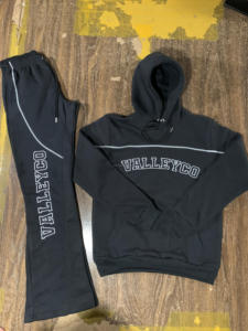 Costume de couple High Street Y2K Fashion Hip Hop Ensemble de survêtements imprimés de lettres Sweat-shirt à capuche chaud d'hiver Pantalon de sport Pantalon de survêtement - Product Image 2