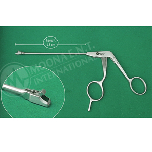 Moona E.N.T Instruments AR-11241 Arthroscopy Wide Punch Forcep 4mm Punch <b>Bite</b> 13cm Working Length CE Certified for General - Product Image 2