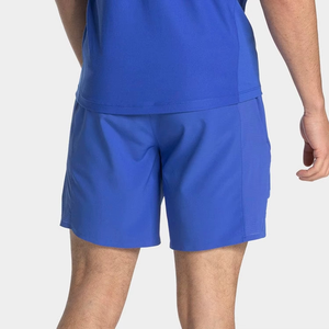 Wholesale <b>Men's</b> Eco-Friendly Solid Casual Gym Shorts Quick Dry Breathable Athletic with Zipper Pockets Elastic Waist - Product Image 1