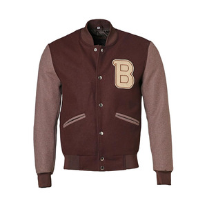 Mens Letterman Bomber <b>Slim</b> <b>Fit</b> Varsity <b>Jacket</b> <b>Slim</b> <b>Fit</b> Casual Warm Boys Baseball College <b>Jacket</b> - Product Image 1