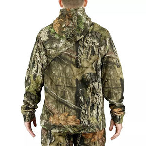 Ropa de Caza Impermeable Personalizada, Uniformes de Invierno de Forro Polar, Sudadera con Capucha para Senderismo, Camping y Caza, Sudadera con Capucha de Camuflaje Hecha en Pakistán - Product Image 3