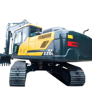รถขุดตีนตะขาบ HX220VL ราคาดีที่สุด 22 ตัน กำลังขุดสูง ระบบไฮดรอลิกทรงพลัง เครื่องยนต์ควบคุมด้วย PLC ปั๊มไฮดรอลิก กำลังขุดสูง ราคาประหยัด - Product Image 6