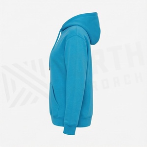 Sweat-shirt à capuche uni pour femme en molleton de coton respirant, chaud pour l'hiver, vêtement décontracté, logo personnalisé, haute qualité - Product Image 3