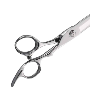 Ciseaux de coiffure professionnels en acier inoxydable, lame tranchante, pour droitiers, manche long, ciseaux de coupe de cheveux professionnels pour salon - Product Image 4