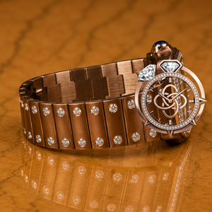 Montre Hip Hop en Moissanite pour Homme, entièrement sertie de pierres VVS, montre-bracelet de luxe - Product Image 2