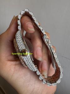 Reloj Mecánico con Diamantes Moissanite VVS, Reloj Analógico Automático con Incrustaciones de Diamantes para Hombre, Joyería Hip Hop para Raperos - Product Image 5