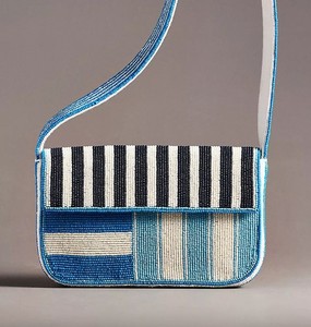 Bolso de Hombro Artesanal con Cuentas y Perlas, Bolso de Diseño para Mujer, Bolso de Moda, Bolso de Noche, Bolso de Mano para Fiesta de Boda - Product Image 3
