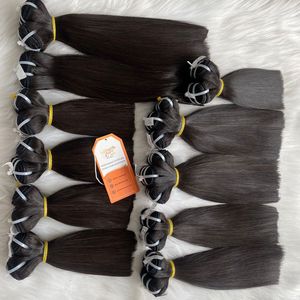 Machine Weft <b>Hair</b> Bone Straight Bundles Good Quality Vietnamese Human <b>Hair</b> Natural Color Length 8 10 Inches Cheap Price - Product Image 6