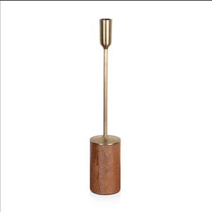 Handcrafted Wooden Candle <b>Holder</b> Rustic Farmhouse Tabletop Taper Candle Stand Decorative Wooden <b>Candlestick</b> <b>Holder</b> for Home - Product Image 5