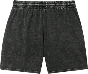 Shorts pour hommes à taille haute vintage avec cordon de serrage - Respirant et à séchage rapide - Vêtements pour hommes - Shorts pour hommes - Product Image 3