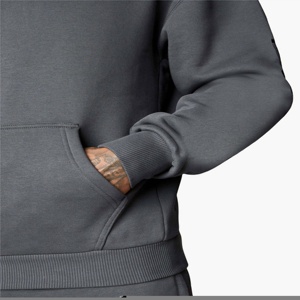 Ensemble de survêtement d'hiver pas cher, coupe-vent à capuche, confortable, respirant et léger pour homme, en coton 380 g/m², personnalisable - Product Image 2
