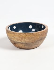 Bol à salade en bois imprimé émail, logo personnalisé, couleur imprimée écologique pour accessoires de cuisine - Product Image 5