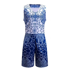 Tenue d'équipe personnalisée, uniforme de basket-ball unisexe pour hommes, 100% polyester, respirant, séchage rapide, évacuation de l'humidité, couleur personnalisée, taille plus - Product Image 2