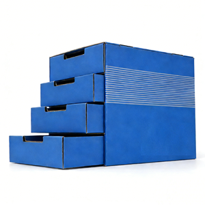 Caja de Regalo de Papel Kraft con Cajón Deslizante Rígido de Varias Capas, con Materiales Reciclados, Grabado en Relieve, Impresión Personalizada, Embalaje de Cartón con Cinta - Product Image 3