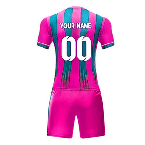Uniforme de Fútbol de Súper Calidad, Personalizado, Transpirable, Duradero, Servicio OEM, Material de Poliéster Antiarrugas, Alta Visibilidad - Product Image 3
