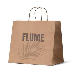 Eco Friendly Brown Kraft <b>Paper</b> Shopping Bag Recyclable Custom Logo <b>Packaging</b> Bag for Clothing Shoes Store Supply - Product Image 5