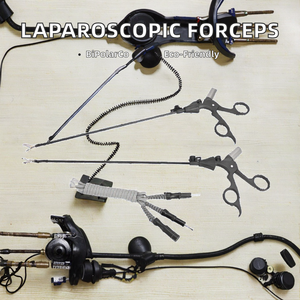 Pinzas de Corte Bipolares Laparoscópicas Reutilizables con Cable Eléctrico, Instrumentos Quirúrgicos con Certificación CE Clase I - Product Image 4
