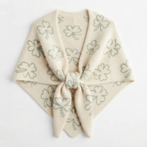 Nouvel Arrivage en Gros – Poncho Tricoté pour Femme à Col Rabattu, Motifs au Crochet, Châle pour Femme - Product Image 1