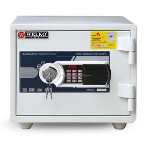 Best Seller EK D White S360 Cajas fuertes con cerradura de llave - Product Image 1