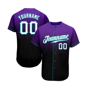 Maillot de baseball personnalisé pour équipe, fabriqué au Pakistan, 100 % polyester respirant, séchage rapide, nom du club personnalisé, unisexe, 2026 - Product Image 1