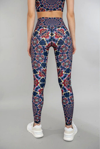 Ensembles de yoga personnalisés, ensembles de fitness pour femmes, ensembles soutien-gorge et leggings, non transparents, impression par sublimation 270 g/m², fabriqués au Pakistan - Product Image 6
