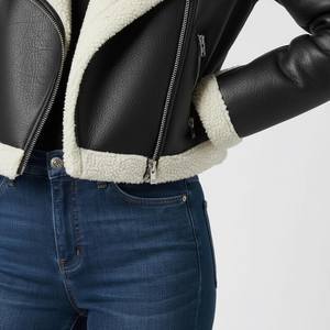 Chaqueta de cuero para mujer, hecha a mano con piel auténtica, ropa exterior cálida, ideal para viajes, uso diario y comodidad en todas las estaciones. - Product Image 3