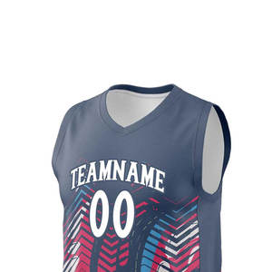 Conjuntos de Camiseta y Pantalones Cortos de Baloncesto Más Vendidos, Uniformes de Baloncesto de Secado Rápido, Servicio OEM, Sublimación Completa Personalizada 2026 - Product Image 6