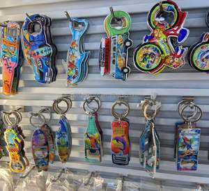 Décapsuleur en fer écologique et sûr, souvenir touristique, porte-clés - Product Image 4