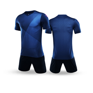 Conjunto de Camiseta y Pantalones Cortos de Fútbol Negros Lisos Personalizados, Uniforme de Fútbol Ligero y Transpirable, Ropa Deportiva de Secado Rápido para Entrenamiento - Product Image 4