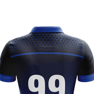 Camisetas Polo para Hombre con Diseño de Cuello Personalizado en Venta, Camisetas Polo para Hombre con Estampado por Sublimación Más Vendidas en Venta - Product Image 5